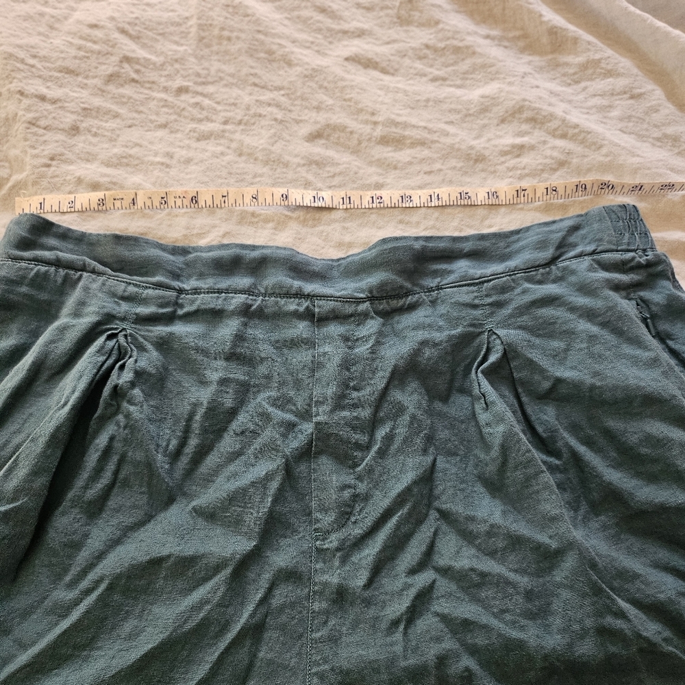 Athleta Playa Linen Wide Leg Crop Pant - Picture 6 of 6